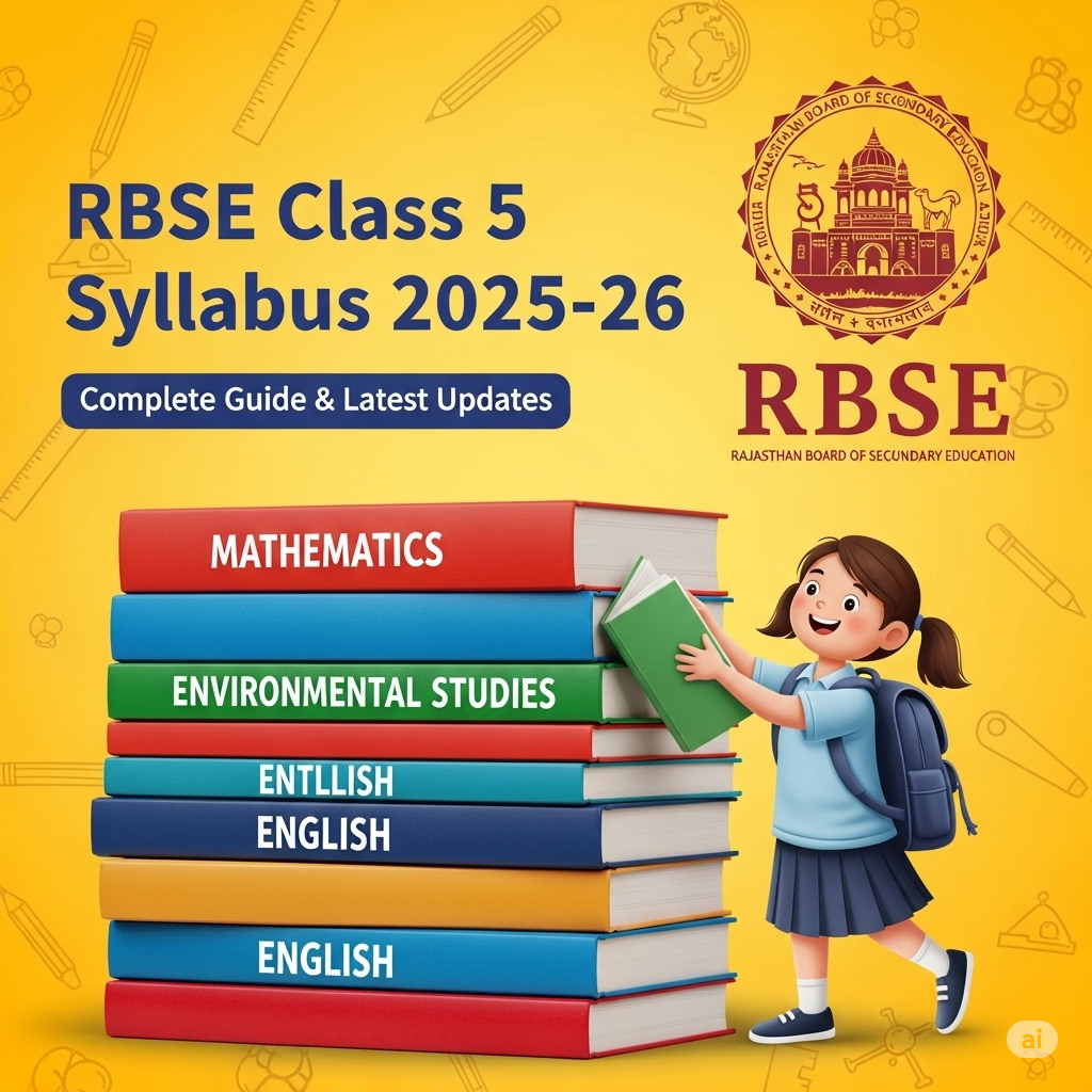 RBSE Class 5 Syllabus 2025-26: A Comprehensive Guide for Students and Parents RBSE Class 5 Syllabus 2025-26: A Comprehensive Guide for Students and Parents