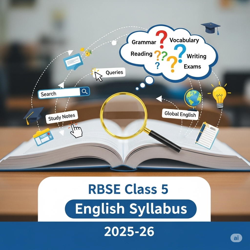 RBSE Class 5 English Syllabus 2025-26: A Complete Guide for Students and Parents