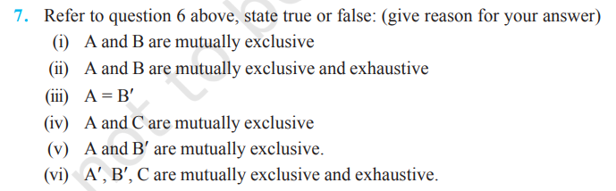 image 385 Rbse Solutions for Class 11 maths Chapter 14 Exercise 14.1 | Probability