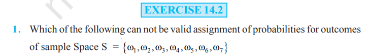 Rbse Solutions for Class 11 maths Chapter 14 Exercise 14.2 | Probability