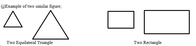 image 435 Rbse Solutions for Class 10 Maths Chapter 6 Exercise 6.1 | Similar Figures