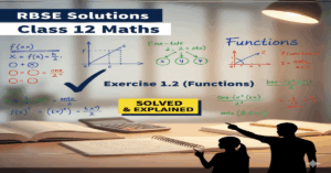 Rbse Solutions Class 12 Maths: Exercise 1.2 (Functions)